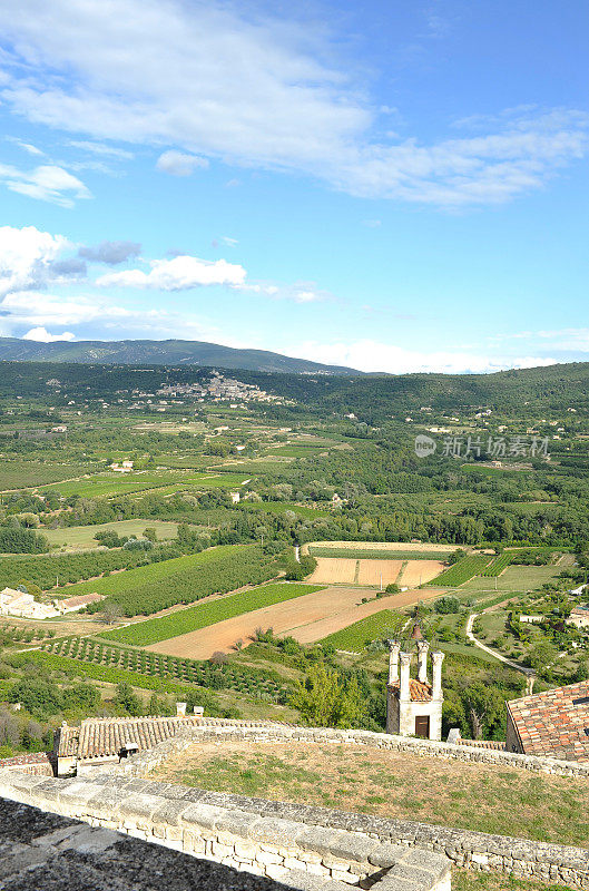 Le Luberon:靠近Lacoste和Bonnieux